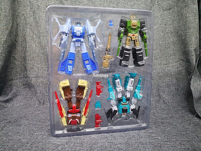 Mech Fans Toys Vecma Head Warriors VS Set of 7 In-Hand Images